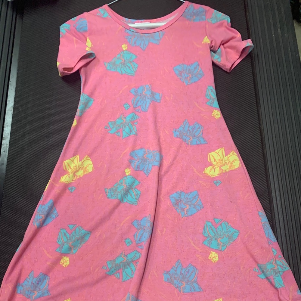 LulaRoe kids Mae and Adeline dresses size 10 & 12